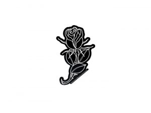 Rose-traditional-black-stickers-federico-novelli-tattooer-3